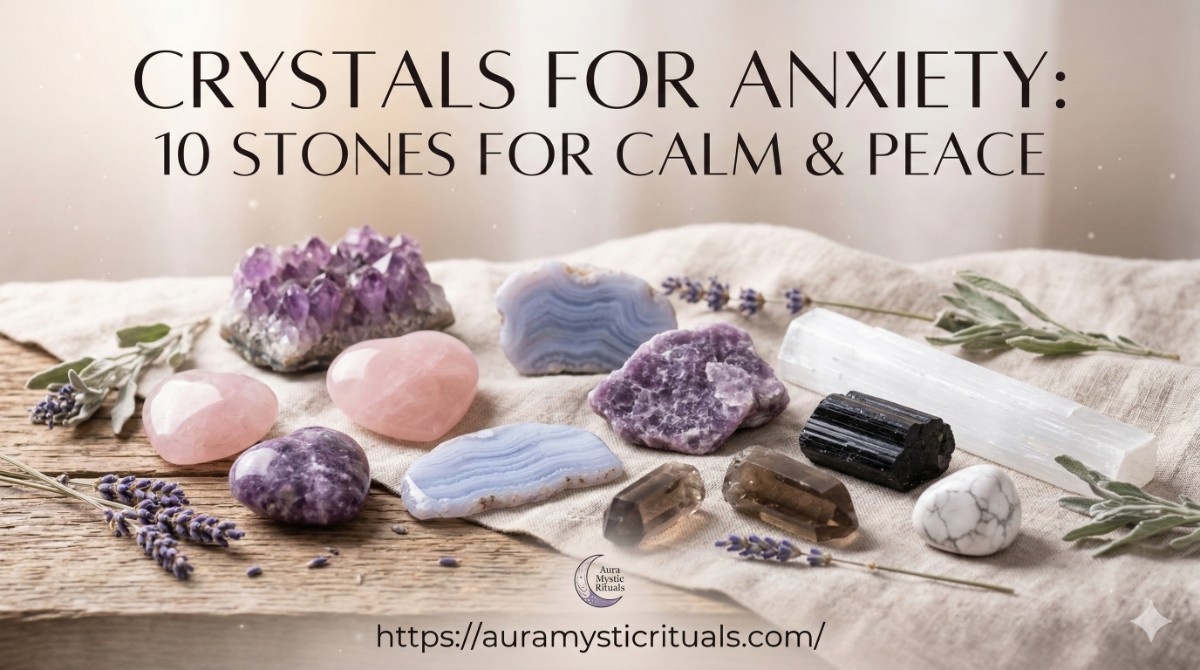 Crystals for Anxiety: 10 Stones for Calm & Peace