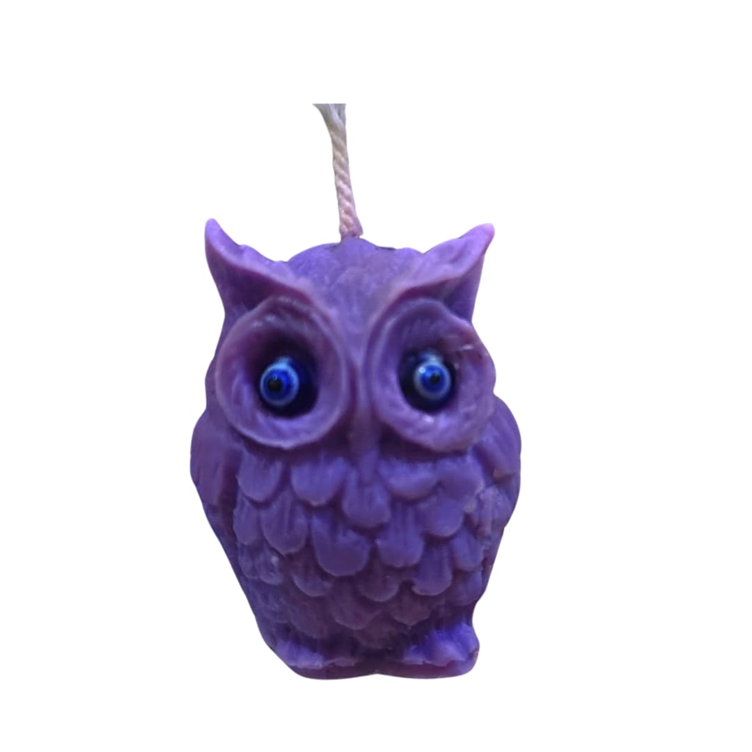 Wisdom Owl Candle - Ritual Candle for Intentions and Healing