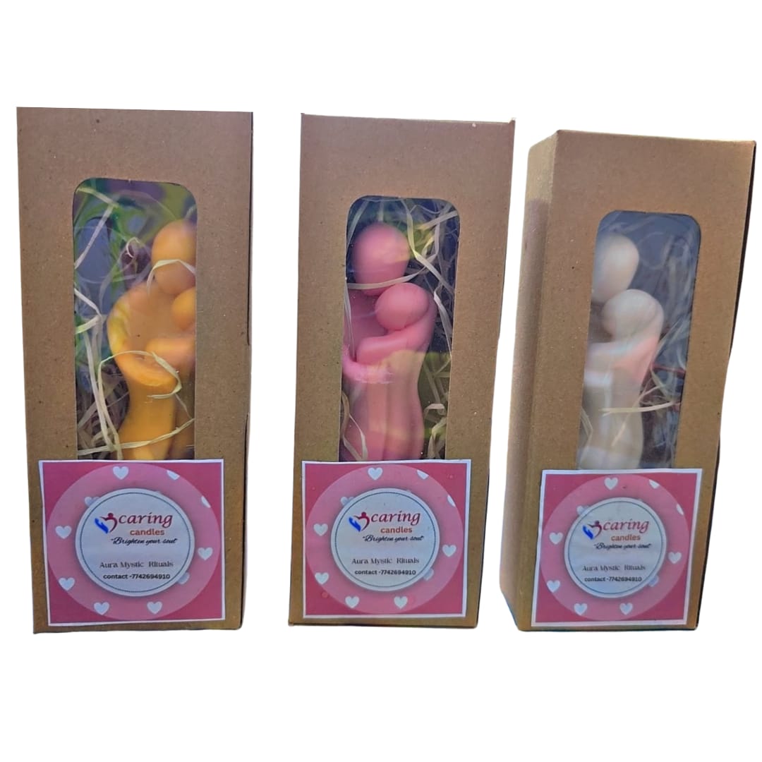 Caring Hug Candles – Emotional Comfort Collection by Aura Mystic Rituals
