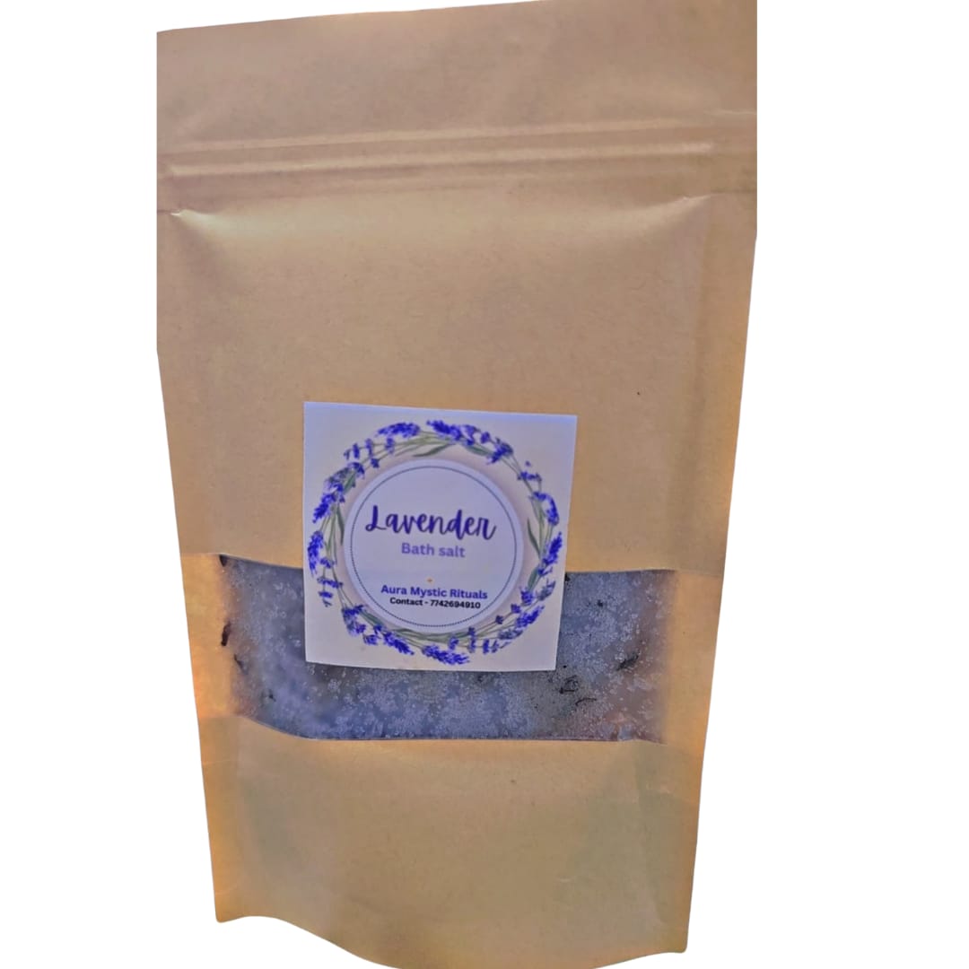 Lavender Bath Salt–Aura Mystic Rituals