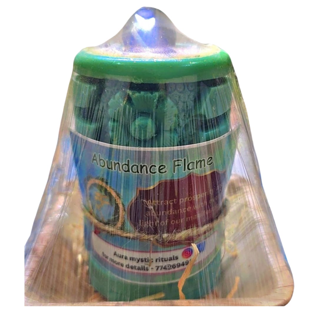 Abundance Flame Botanical Ritual Candle