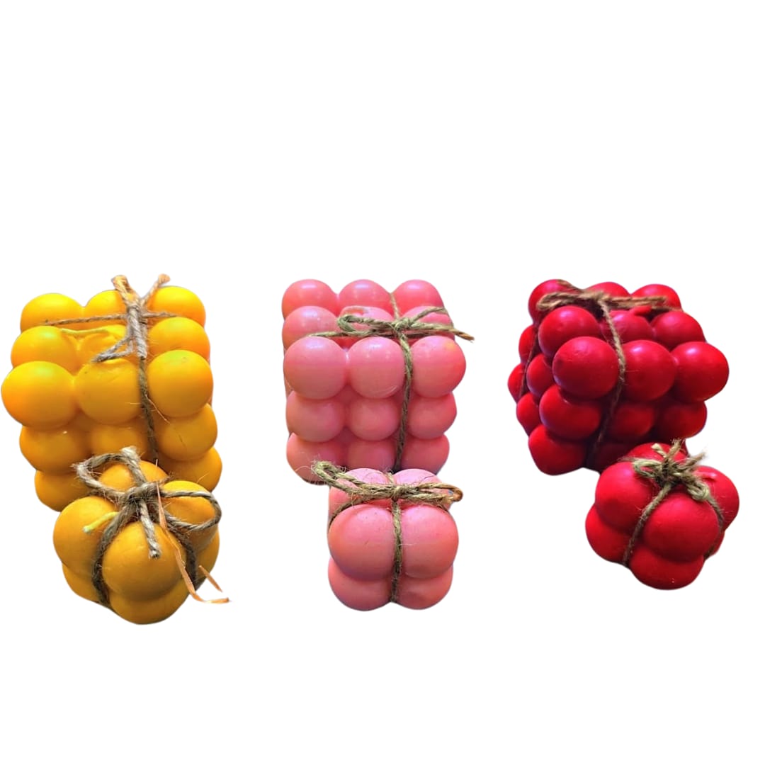 Bubble Cube Candles – Aura Mystic Rituals
